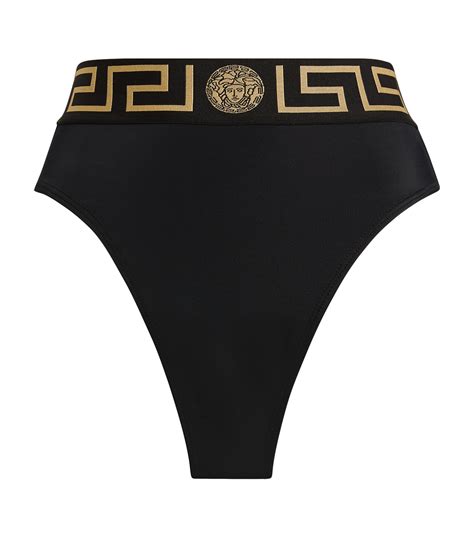 womens versace bathing suit|Versace high waisted bikini bottom.